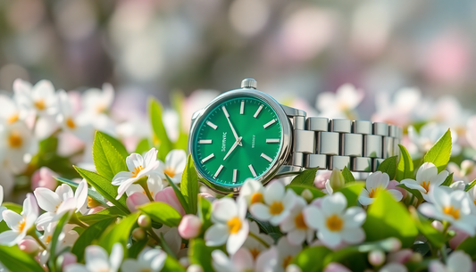 Why the Green Luxury Quartz Watch is Perfect for Spring