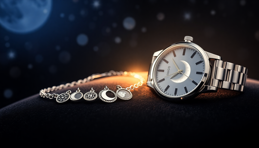 Moon Bracelet & Watch Set: The Perfect Gift for Loved Ones